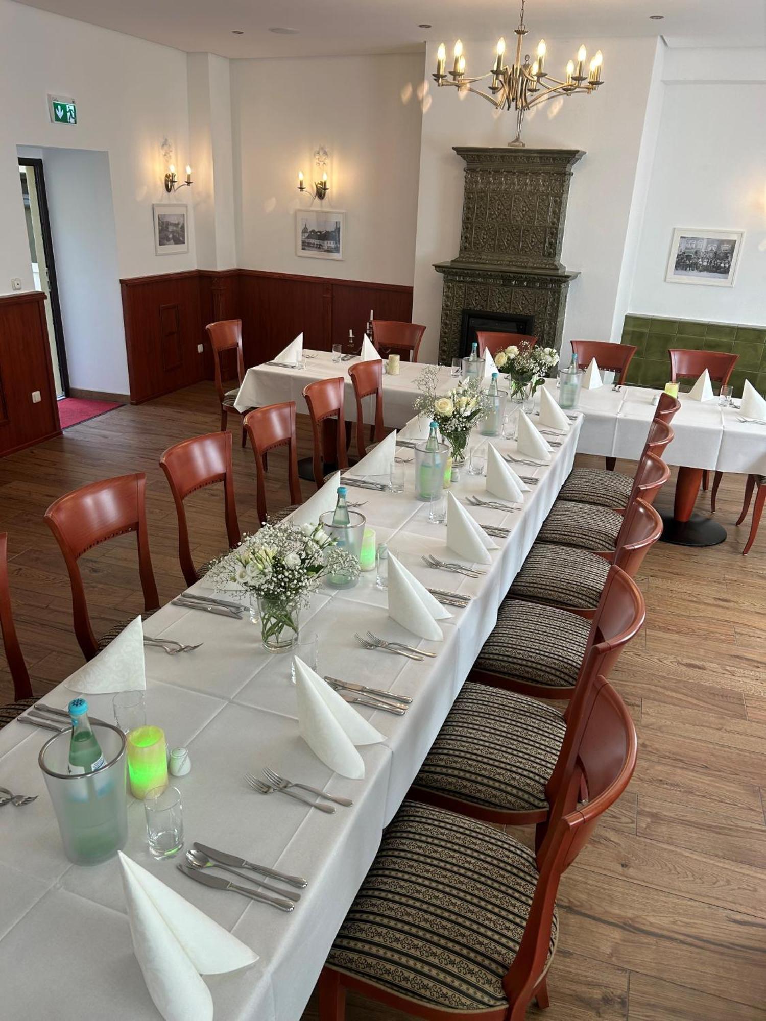 Hotel Goldner Loewe Bad Köstritz Extérieur photo