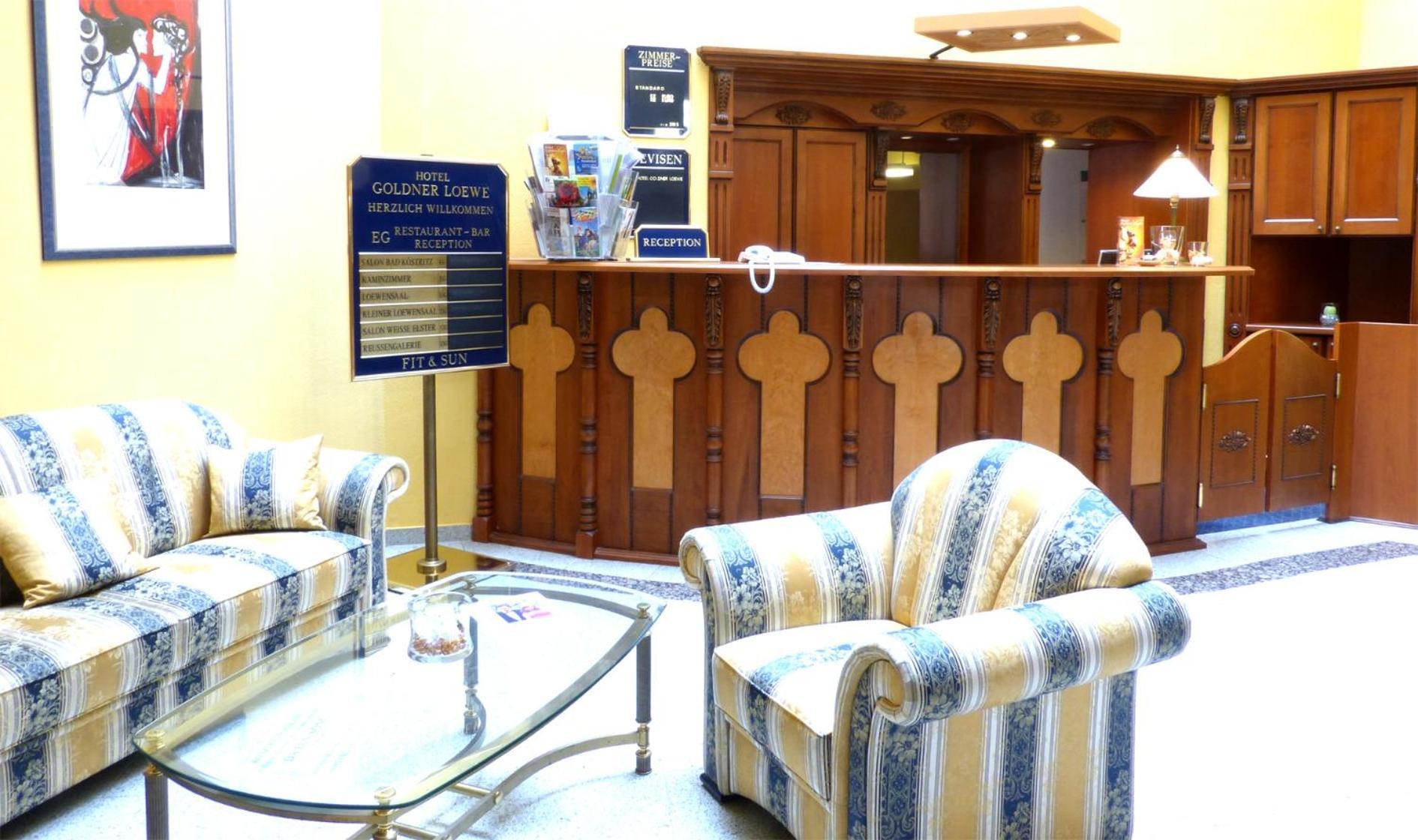 Hotel Goldner Loewe Bad Köstritz Extérieur photo